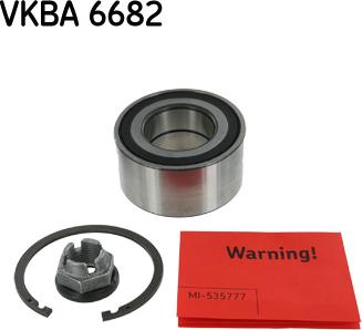SKF VKBA 6682 - Wheel hub, bearing Kit www.avaruosad.ee