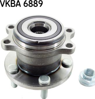 SKF VKBA 6889 - Wheel hub, bearing Kit www.avaruosad.ee