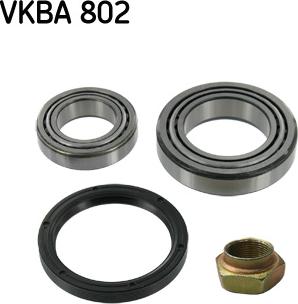 SKF VKBA 802 - Wheel hub, bearing Kit www.avaruosad.ee