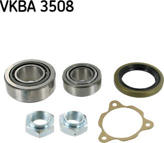 SKF VKBA 3508 - Wheel hub, bearing Kit www.avaruosad.ee