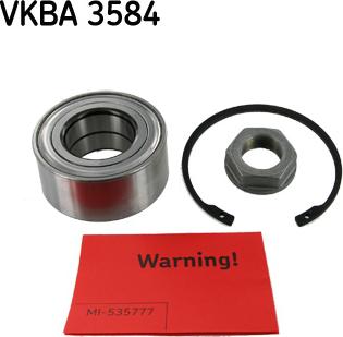 SKF VKBA 3584 - Wheel hub, bearing Kit www.avaruosad.ee