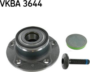 SKF VKBA 3644 - Wheel hub, bearing Kit www.avaruosad.ee
