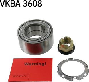 SKF VKBA 3608 - Wheel hub, bearing Kit www.avaruosad.ee