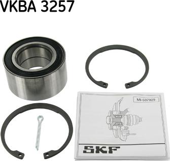 SKF VKBA 3257 - Wheel hub, bearing Kit www.avaruosad.ee