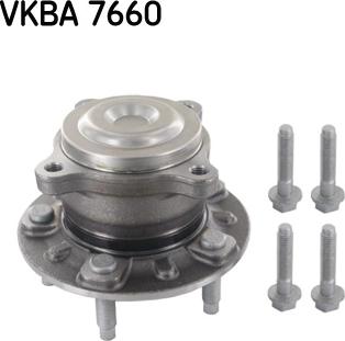 SKF VKBA 7660 - Wheel hub, bearing Kit www.avaruosad.ee