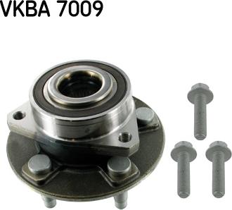 SKF VKBA 7009 - Wheel hub, bearing Kit www.avaruosad.ee