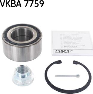 SKF VKBA 7759 - Wheel hub, bearing Kit www.avaruosad.ee