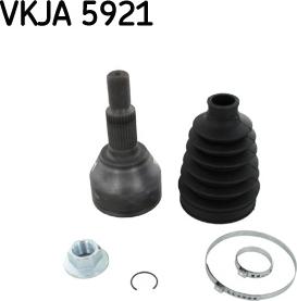 SKF VKJA 5921 - Joint Kit, drive shaft www.avaruosad.ee