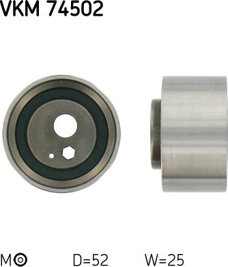 SKF VKM 74502 - Tensioner Pulley, timing belt www.avaruosad.ee