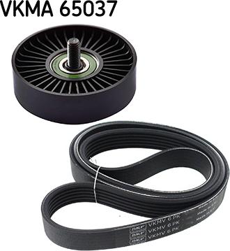SKF VKMA 65037 - Поликлиновый ременный комплект www.avaruosad.ee
