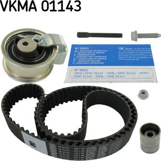 SKF VKMA 01143 - Zobsiksnas komplekts www.avaruosad.ee