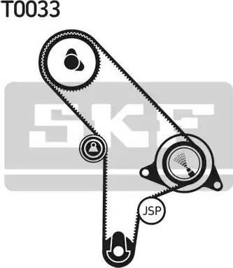 SKF VKMA 08120 - Timing Belt Set www.avaruosad.ee