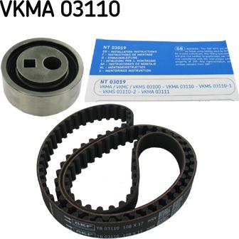 SKF VKMA 03110 - Timing Belt Set www.avaruosad.ee