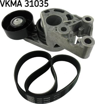 SKF VKMA 31035 - Поликлиновый ременный комплект www.avaruosad.ee