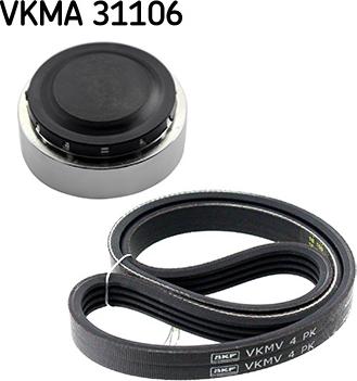 SKF VKMA 31106 - Soonrihmakomplekt www.avaruosad.ee