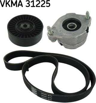 SKF VKMA 31225 - V-Ribbed Belt Set www.avaruosad.ee