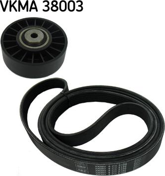 SKF VKMA 38003 - Поликлиновый ременный комплект www.avaruosad.ee