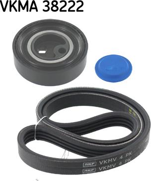 SKF VKMA 38222 - Поликлиновый ременный комплект www.avaruosad.ee