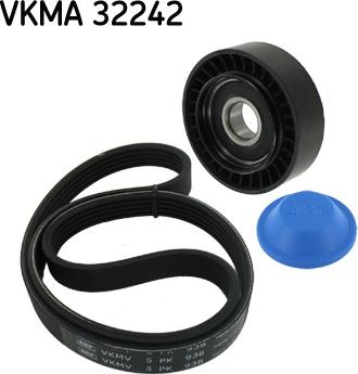 SKF VKMA 32242 - V-Ribbed Belt Set www.avaruosad.ee