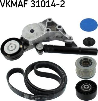 SKF VKMAF 31014-2 - V-Ribbed Belt Set www.avaruosad.ee
