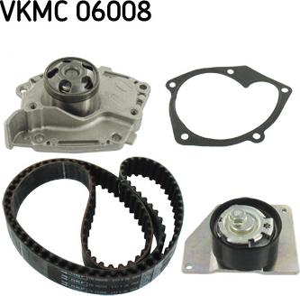 SKF VKMC 06008 - Water Pump & Timing Belt Set www.avaruosad.ee