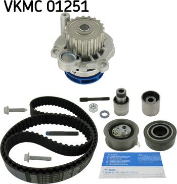 SKF VKMC 01251 - Veepump + hammasrihmakomplekt www.avaruosad.ee