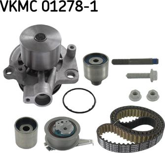 SKF VKMC 01278-1 - Water Pump & Timing Belt Set www.avaruosad.ee