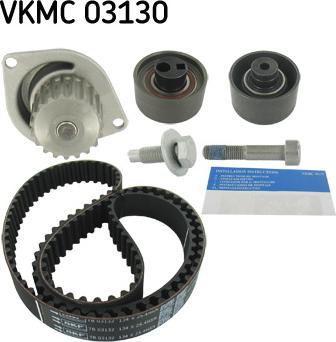 SKF VKMC 03130 - Water Pump & Timing Belt Set www.avaruosad.ee