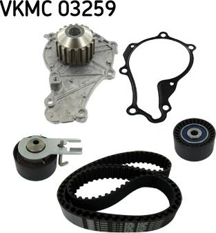 SKF VKMC 03259 - Veepump + hammasrihmakomplekt www.avaruosad.ee