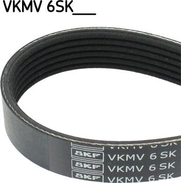 SKF VKMV 6SK989 - V-Ribbed Belts www.avaruosad.ee