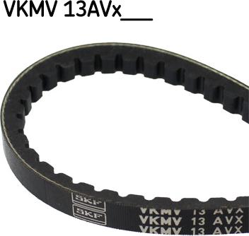 SKF VKMV 13AVx1250 - Клиновой ремень (поперечные рёбра) www.avaruosad.ee