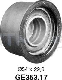 SNR GE353.17 - Deflection/Guide Pulley, timing belt www.avaruosad.ee