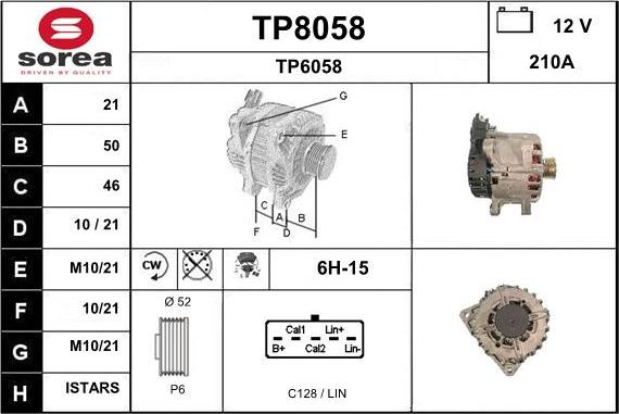 SNRA TP8058 - Generaator www.avaruosad.ee