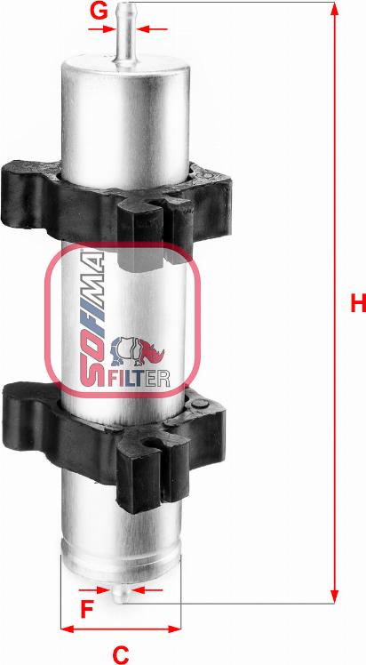 Sofima S 1824 B - Filtre à carburant www.avaruosad.ee