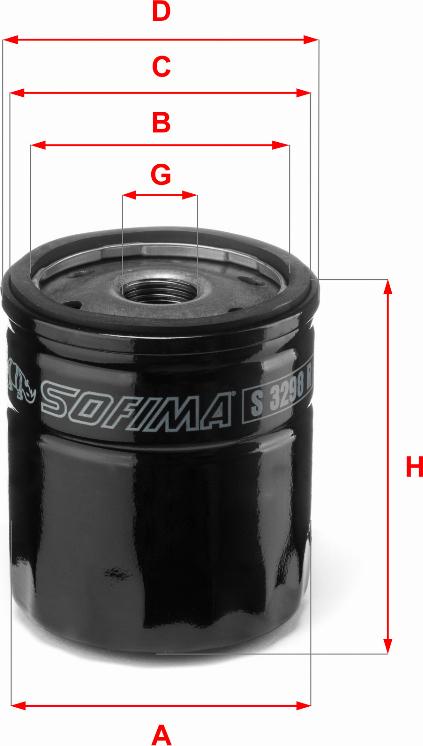 Sofima S 3298 R - Oil Filter www.avaruosad.ee
