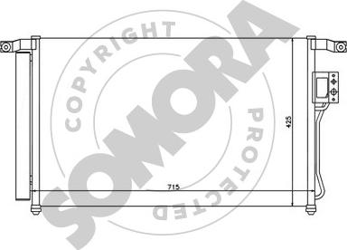 Somora 135260 - Kondensaator,kliimaseade www.avaruosad.ee