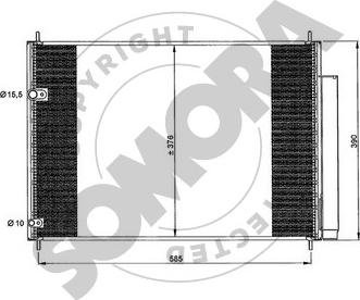 Somora 318260 - Kondensaator,kliimaseade www.avaruosad.ee