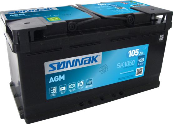 Sonnak SK950 - Starter Battery www.avaruosad.ee
