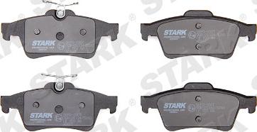 Stark SKFO-1007 - Brake Pad Set, disc brake www.avaruosad.ee