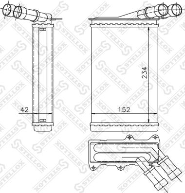 Stellox 10-35005-SX - Soojusvaheti,salongiküte www.avaruosad.ee