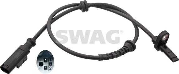 Swag 40 10 0988 - Sensor ABS, wheel speed www.avaruosad.ee