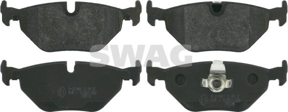 Swag 20 91 6190 - Brake Pad Set, disc brake www.avaruosad.ee