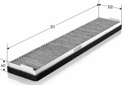 Tecneco Filters CK5475-C - Filtrs, Salona telpas gaiss www.avaruosad.ee