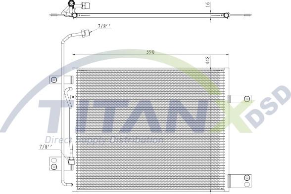 TITANX CD119006 - Kondensaator,kliimaseade www.avaruosad.ee