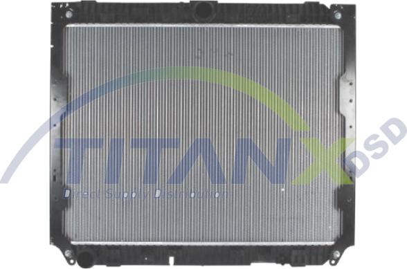 TITANX RD119023 - Radiaator,mootorijahutus www.avaruosad.ee