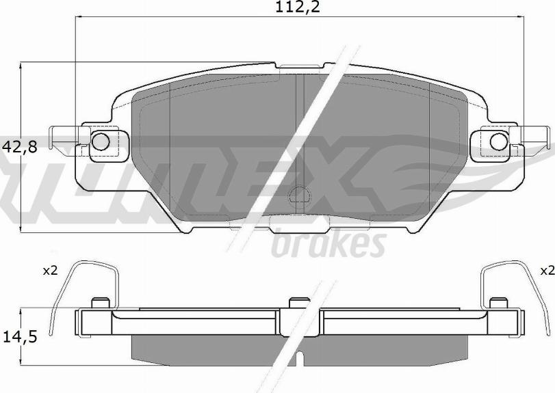 TOMEX brakes TX 18-31 - Тормозные колодки, дисковые www.avaruosad.ee