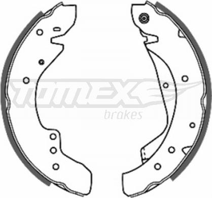 TOMEX brakes TX 20-59 - Brake Set, drum brakes www.avaruosad.ee