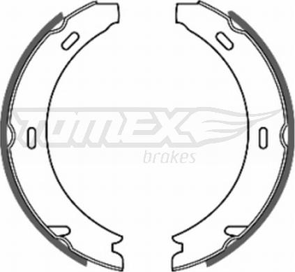 TOMEX brakes TX 20-37 - Brake Set, drum brakes www.avaruosad.ee