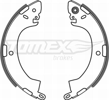 TOMEX brakes TX 21-44 - Brake Set, drum brakes www.avaruosad.ee