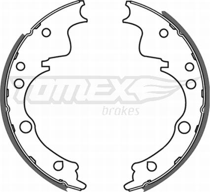 TOMEX brakes TX 21-39 - Brake Set, drum brakes www.avaruosad.ee
